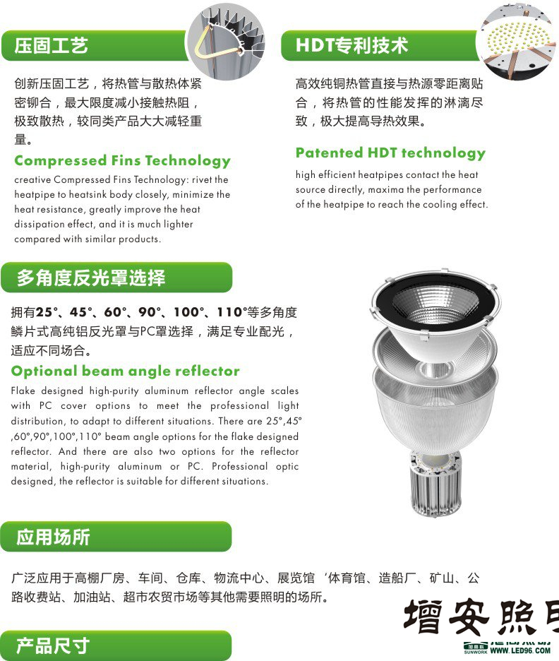 120WLED工礦燈工廠燈